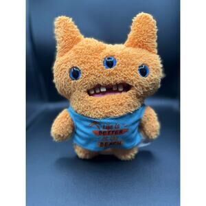 9" Fuggler VACAY VIBES Plush Reek-o-Orange Zuru Funny Ugly Monster